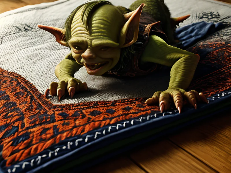 Pessimistic (Goblin:1.35), Duelist, A blindfold embroidered with runes, low angle shot