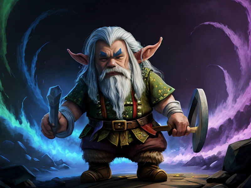Vicious (Dwarf:1.35), Warrior, A gemstone embedded in the sternum, pulsing softly, dynamic angle